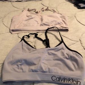 2 Calvin Klein bras